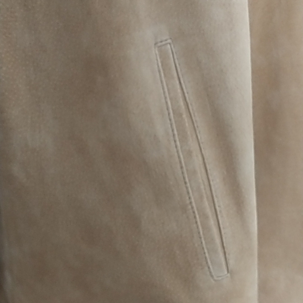 CARDIGAN Suede (Piel) Zippered Jacket 60 EU - Picture 4 of 11
